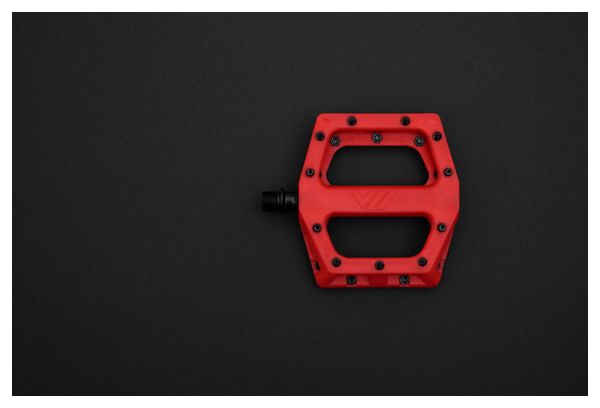 Paire de Pédales Plates DMR V11 Rouge