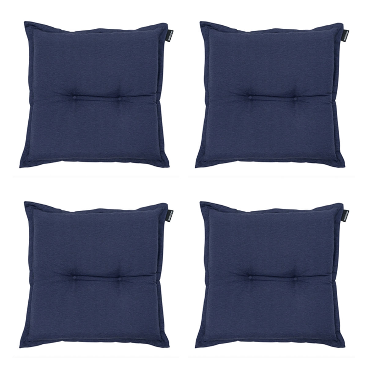 Madison Panama indigo Zitkussen - Set van 4