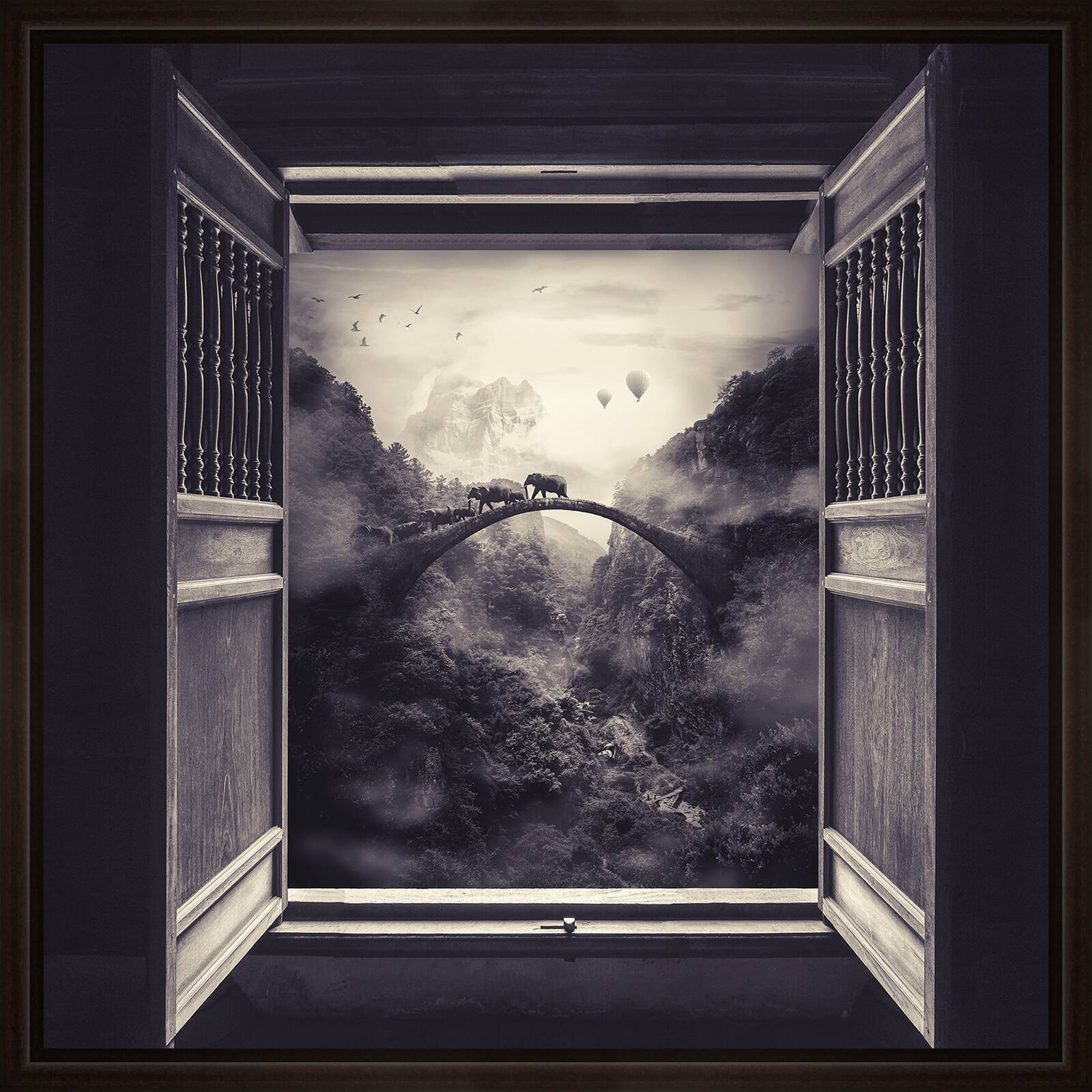 Trail by Len Van Brook - Limited Edition. Edition of: 150. Signed.