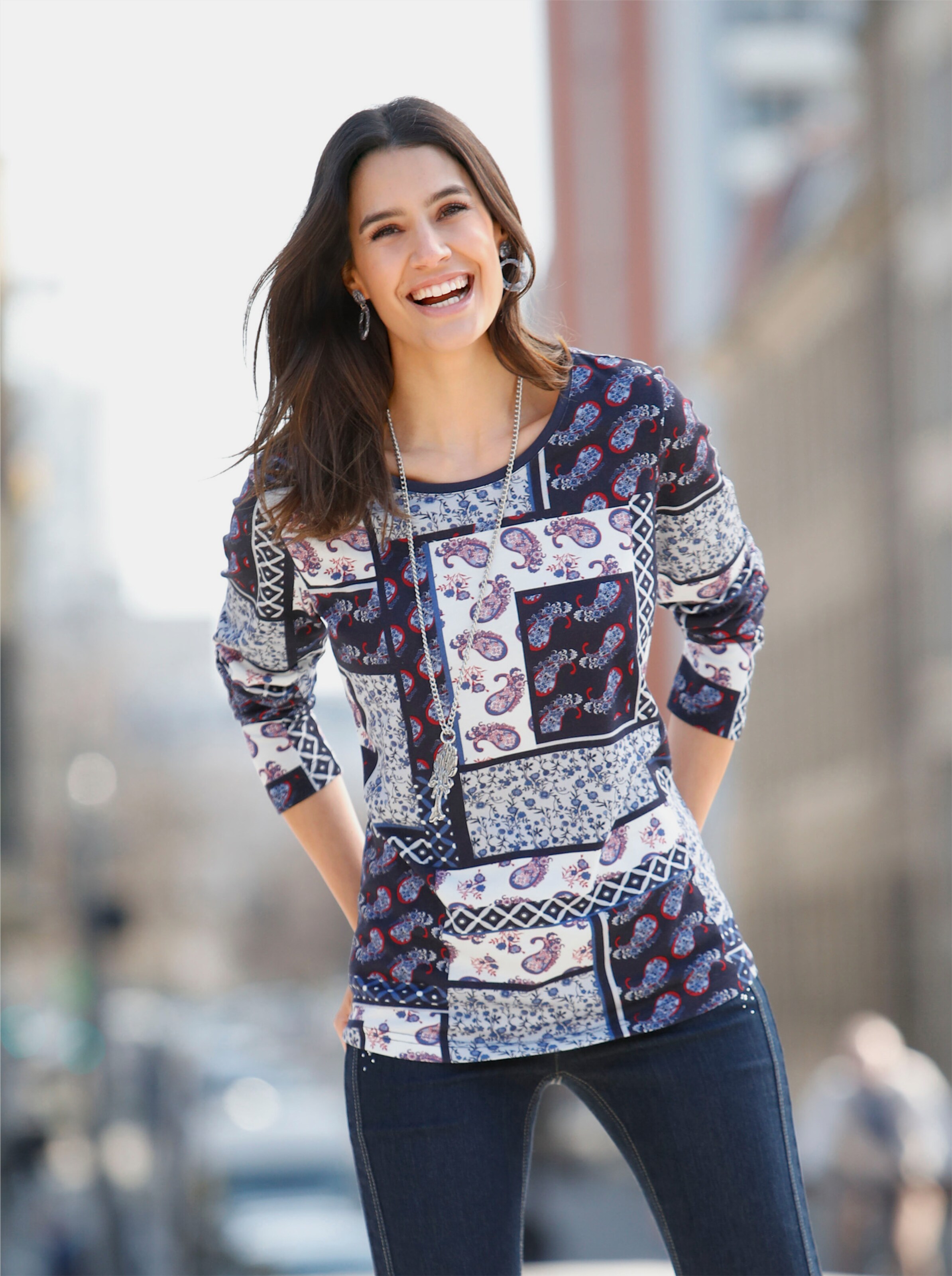 Langarmshirt