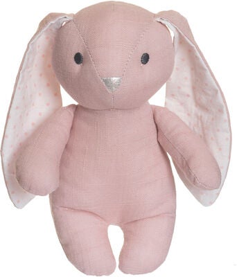 Teddykompaniet Kosedyr Kanin Elina 20 cm, Misty rose