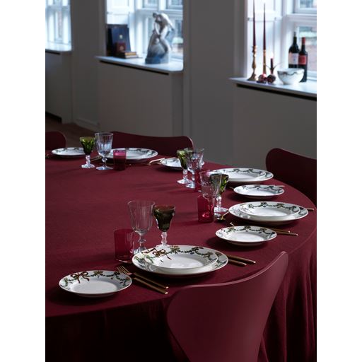 Royal Copenhagen Stjerne Riflet Jul Desserttallerken, Ø19 cm
