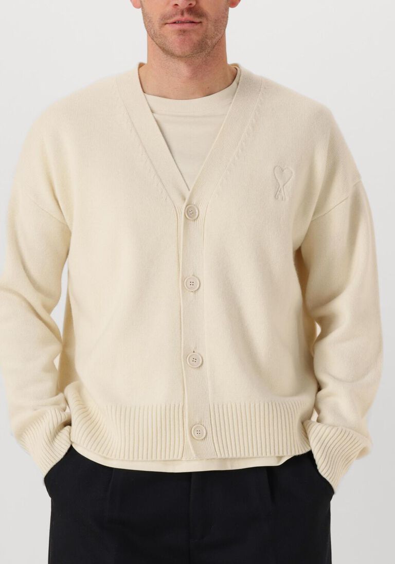 ecru ami paris trui adc cardigan