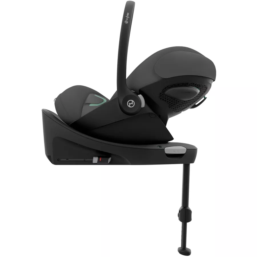 cybex GOLD Babyschale Cloud G i-Size Plus Lava Grey Plus mit Basisstation Base G