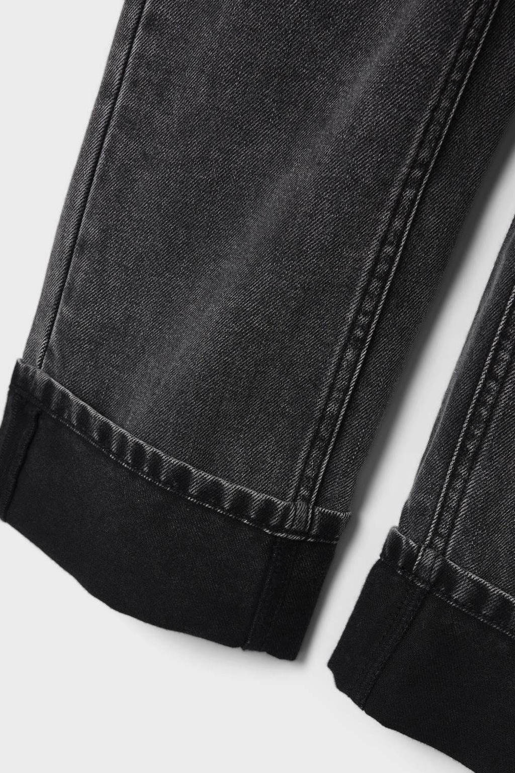 NAME IT wide leg jeans NKFROSE dark grey denim