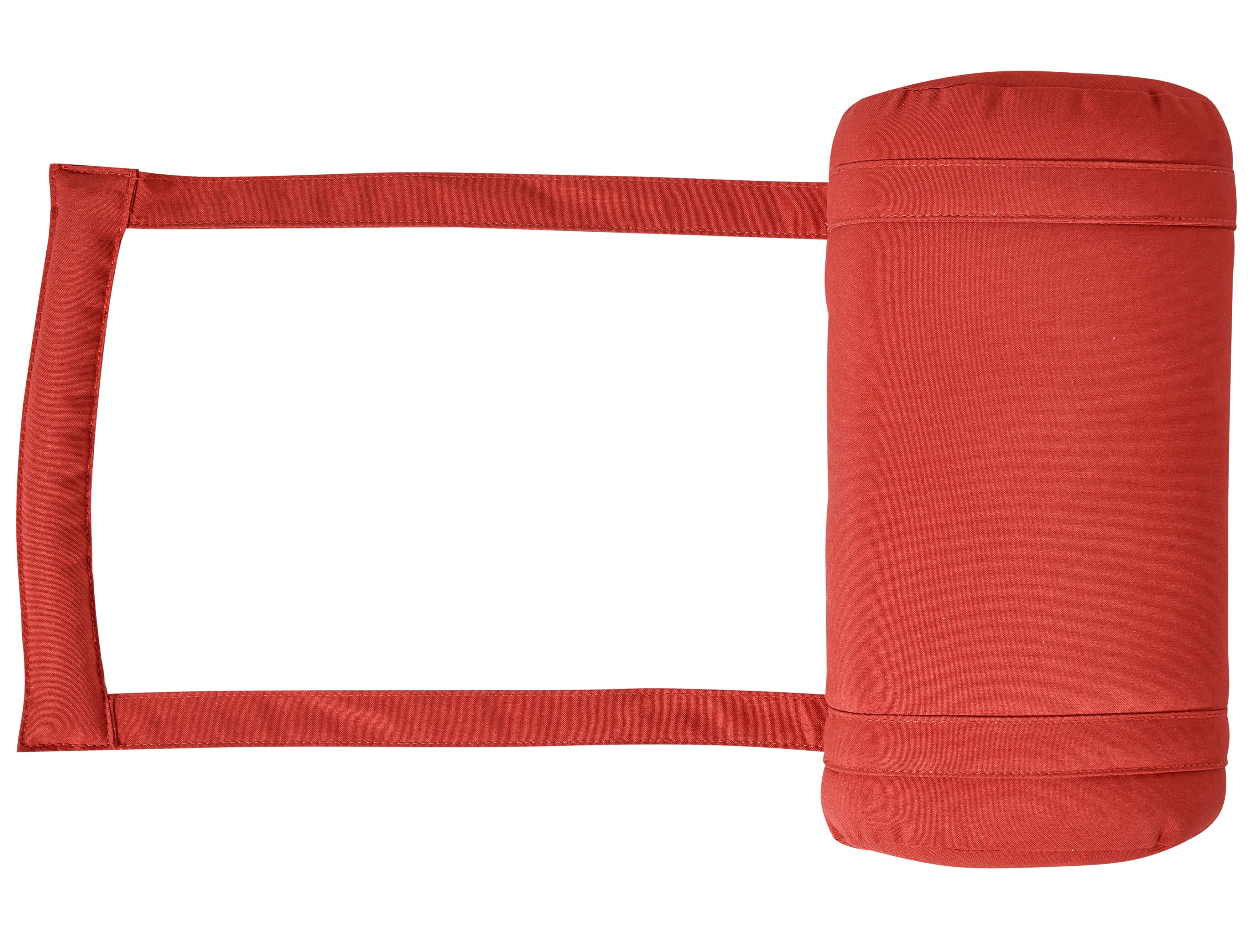 Set van 6 rug/zitkussens JAVA/AMANTEA PREMIUM 50 x 70 cm Rood