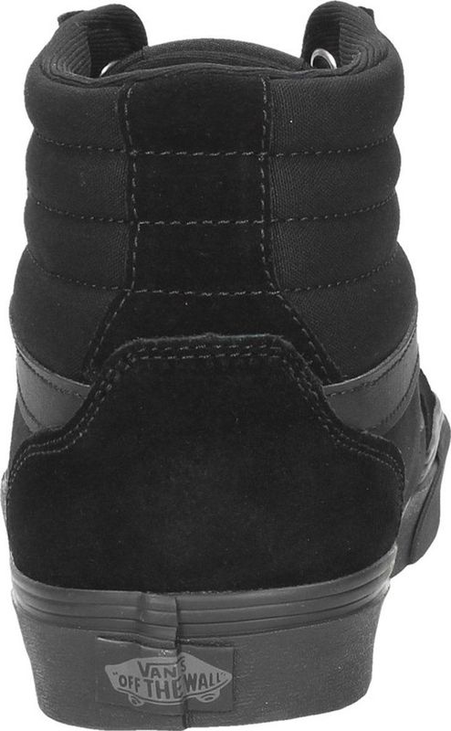 Vans - Filmore Hi Suede Canvas - Sneaker - Black - Canvas en Suède