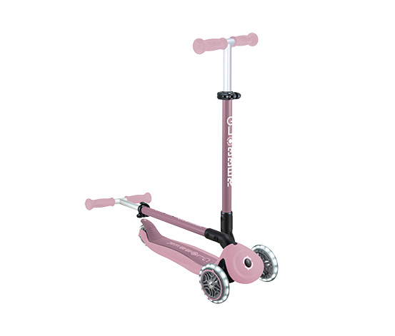 GLOBBER 3in1 Roller »GO-UP Active Lights Eco«, beere
