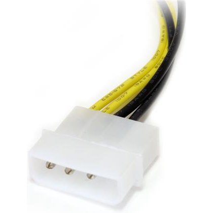 StarTech.com Câble adaptateur d'alimentation LP4 vers carte vidéo Express PCI 8 broches de 15 cm