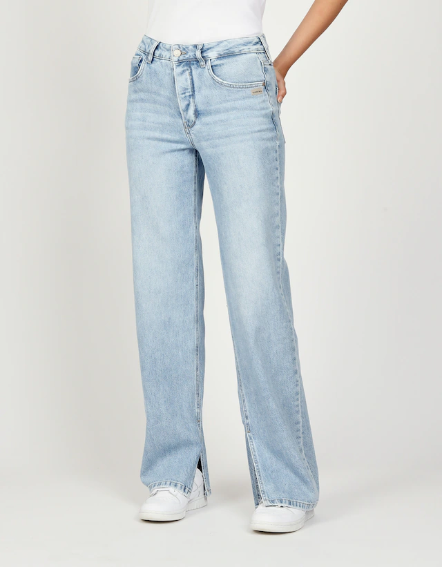 GANG Straight-Jeans »94JUL SLIT«, mit Schlitz