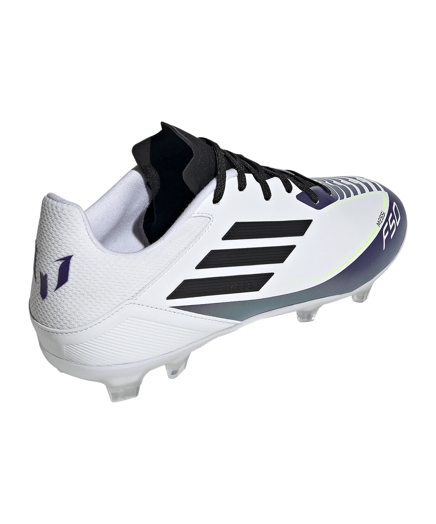 adidas F50 League FG/MG Messi Triunfo Estelar Weiss Schwarz