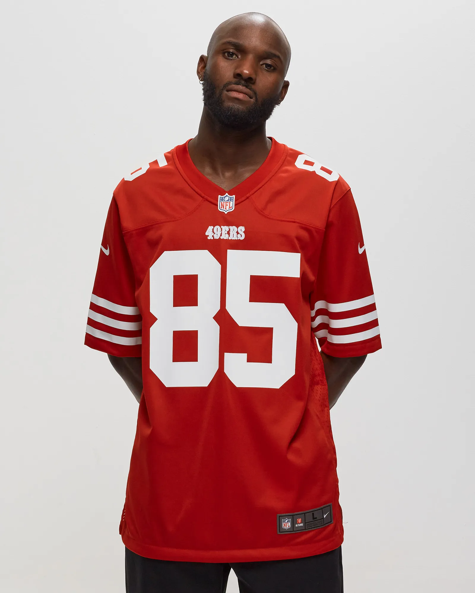 Nike NFL San Francisco 49ers George Kittle 85 Home Game Jersey