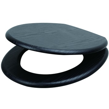 Handson WC bril Antero Zwart Hout