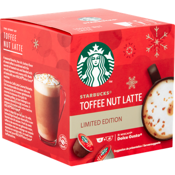 Starbucks Toffee Nut Latte Limited Edition 12 Stuks