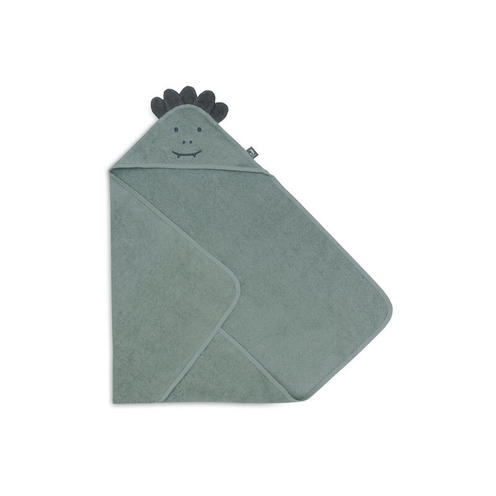 Cape de bain éponge 75x75 Jungle jambo - Ash green - JOLLEIN