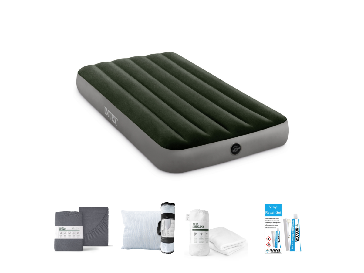 Intex Prestige Downy 191 x 99 cm Luchtbedset - 5-delig