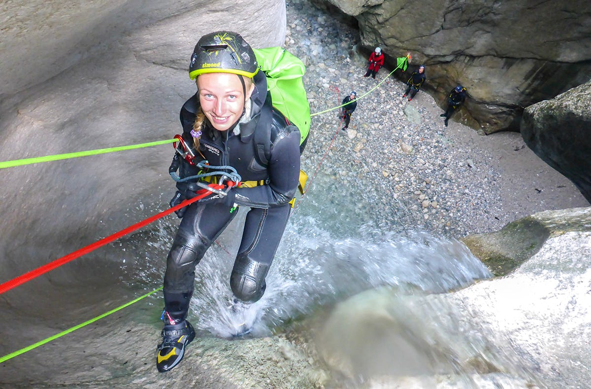 Canyoning Einsteigertour Weyregg