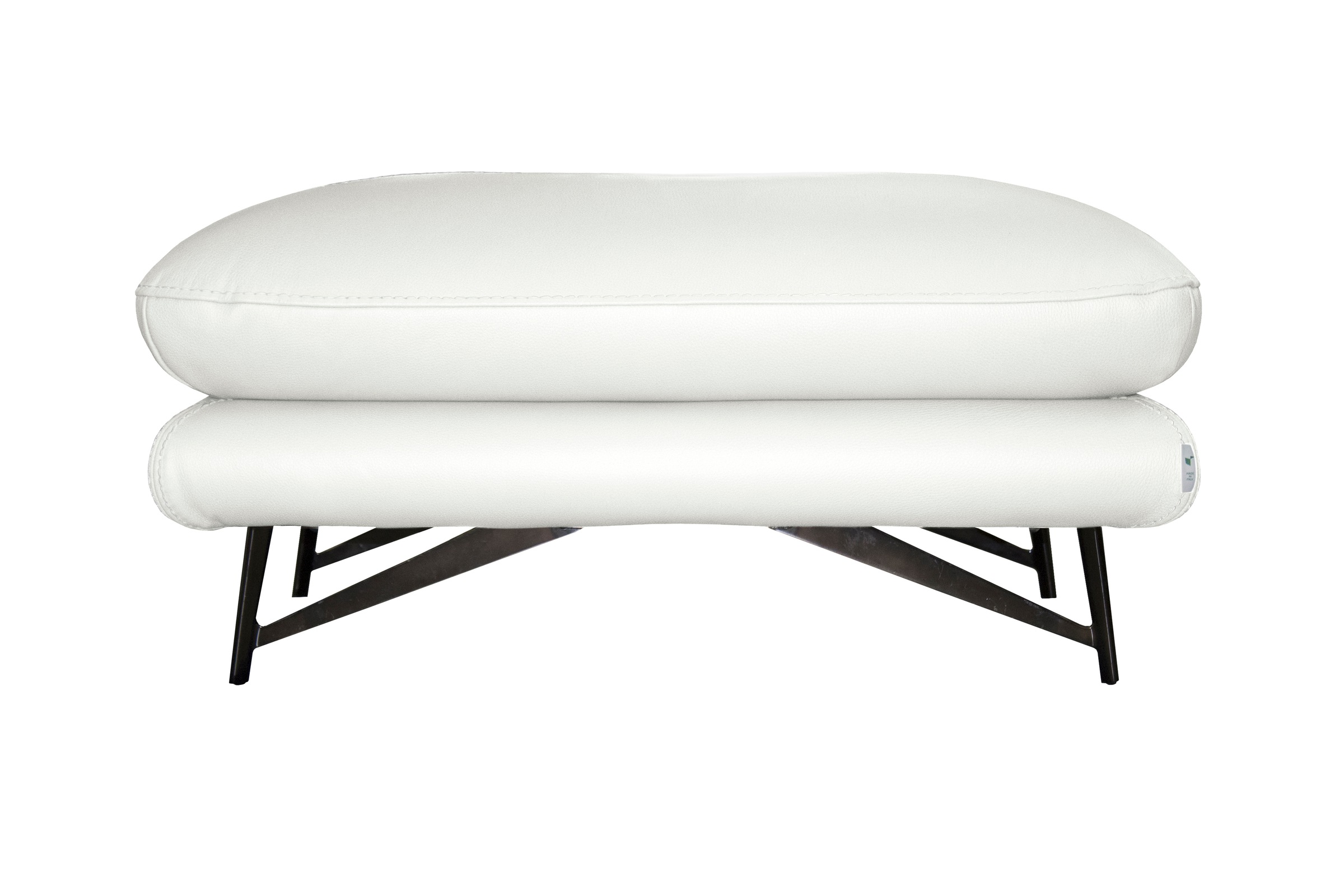CALIA ITALIA Hocker »Cezanne, italienisches Design trifft erstklassigen Sitzkomfort, Leder« Designhocker in besonders langlebigen & pflegeleichten Lederarten