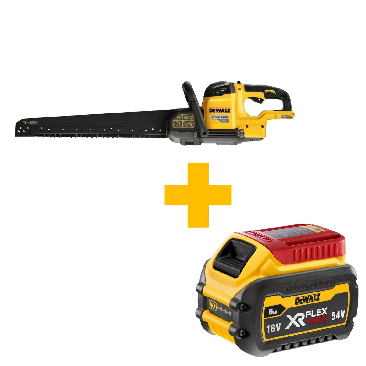 DeWALT DCS397N Accu Alligatorzaag 54V XR FlexVolt Basic Body