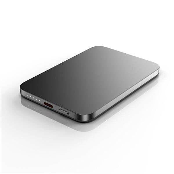 Qualo powerbank 5000 mAh med MagSafe og 20W USB-C-opladning