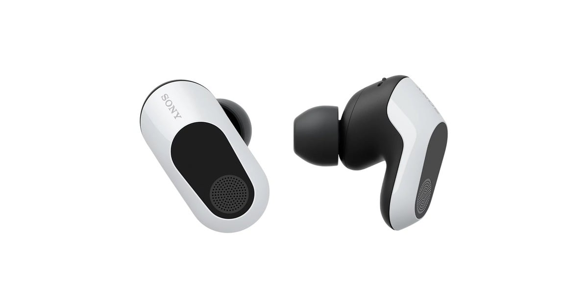 SonyDraadloze INZONE gaming oordopjes met noise cancelling earbuds  (Wit/zwart, Bluetooth 5.3 LE Audio)