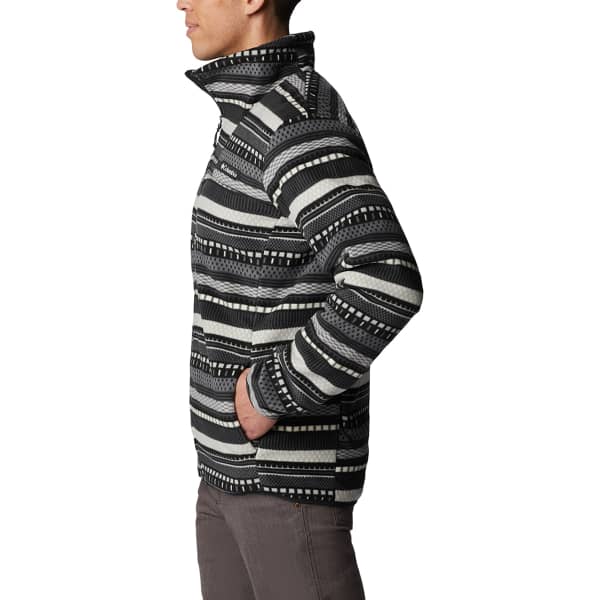 Veste polaire COLUMBIA WINTER PASS FULL ZIP SHARK APRES STRIPE