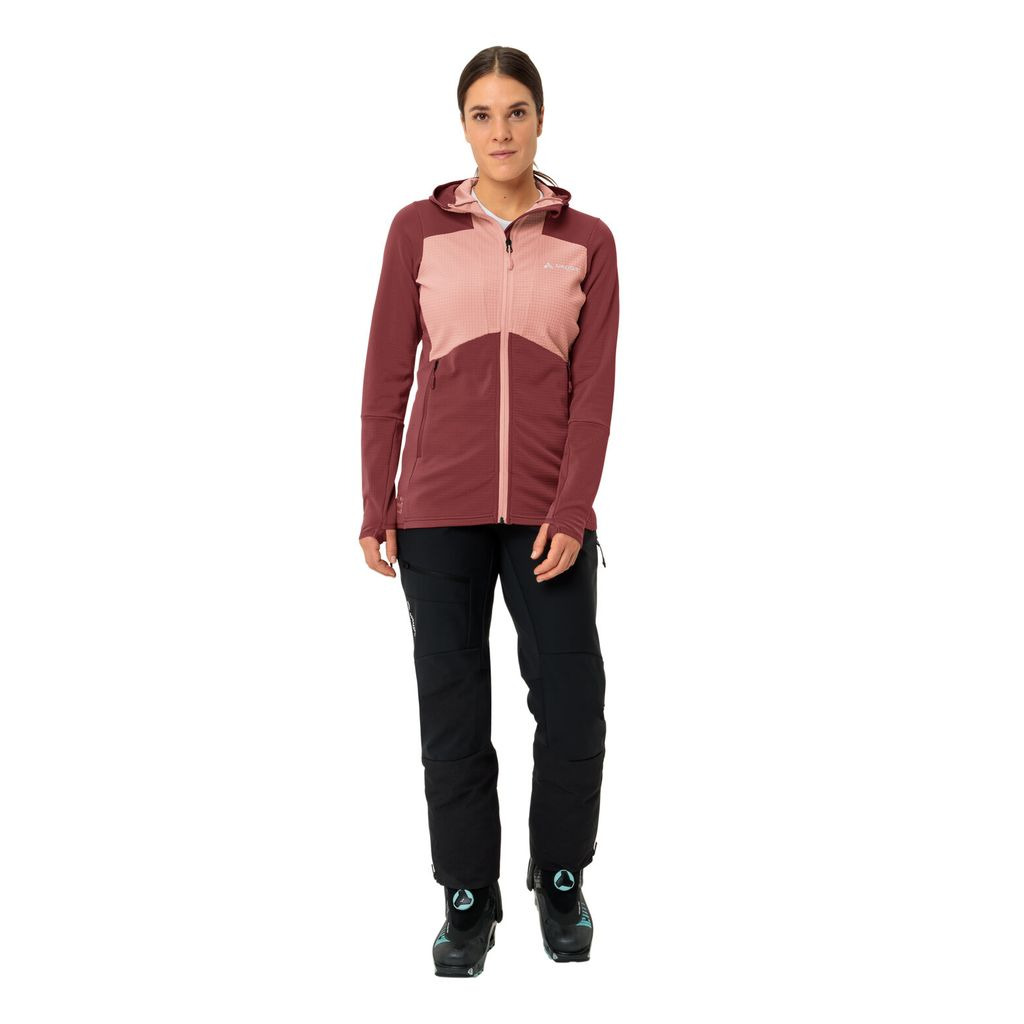 Women's Monviso Hooded Grid Fleece Jacket