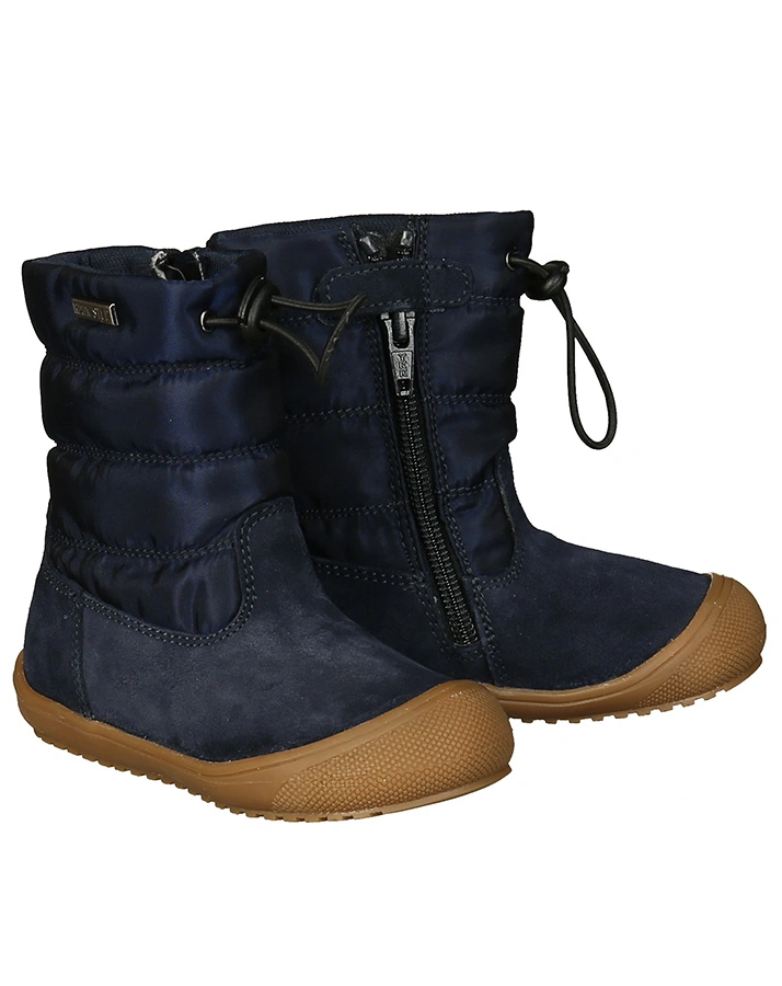 Lauflern-Stiefel HOCHALPEN gefüttert in navy