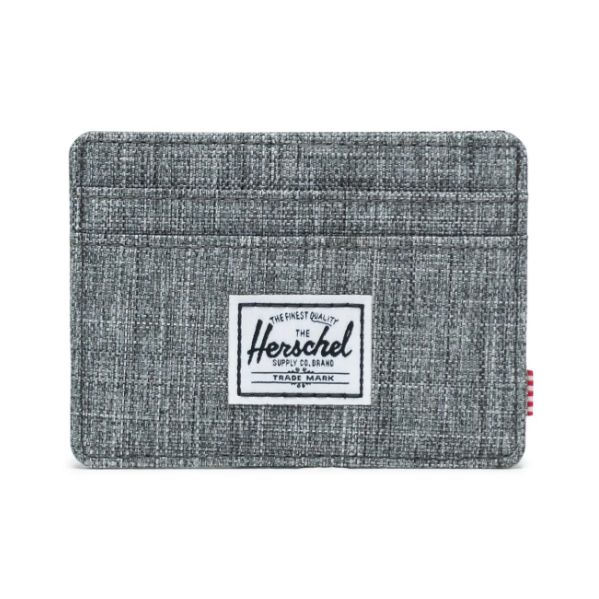 Herschel Supply Co Porta-cartões Charlie RFID Raven Crosshatch - 10360-00919-OS