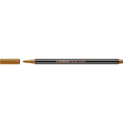STABILO Pen 68 Metallic - Feutre métallisé 1,4 mm - cuivre