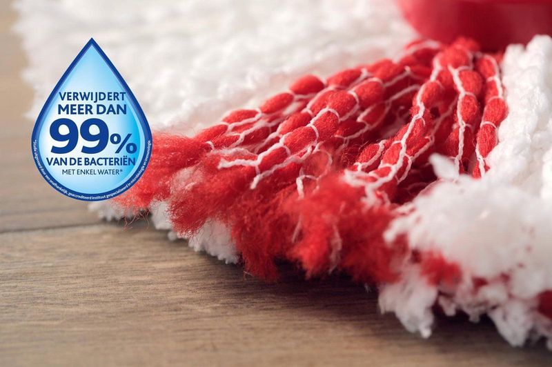 Easy Wring & Clean Turbo - Dweilmop - Blauw - Microvezel