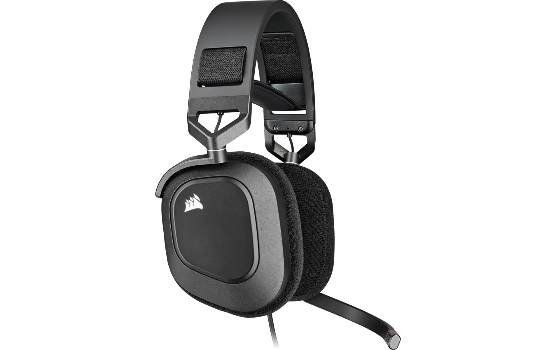 Headset HS80 RGB iCUE Schwarz<br>Gaming-Headset mit 7.1-Surround-Sound