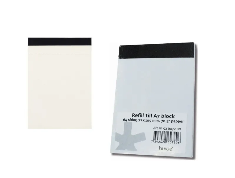Mayland Journalistblok A7 REFILL 2-pak