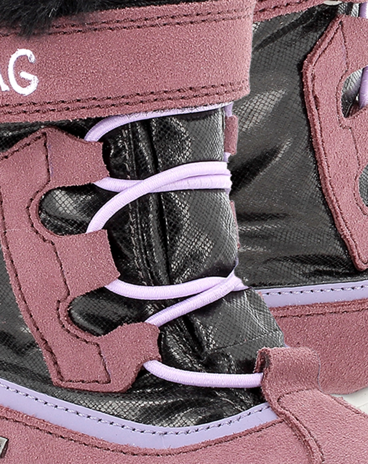 Winterboots PFZGT CRISTALLO in rot/schwarz