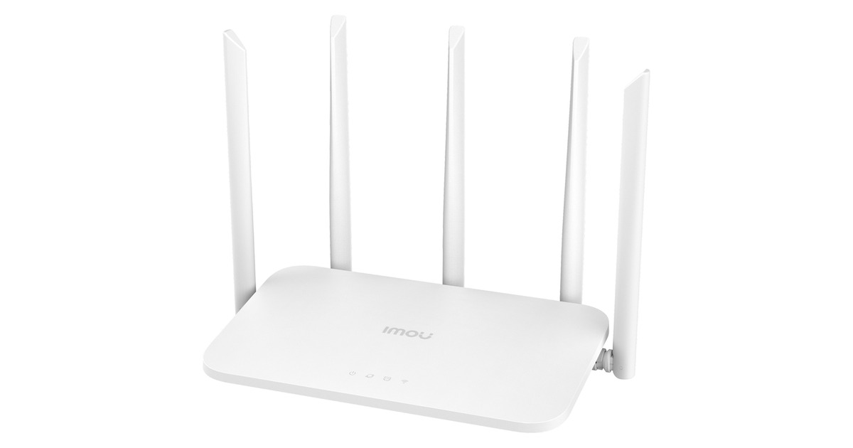 ImouHX21 AX3000 Dual-Band Wi-Fi 6 router  (Wit, Mesh)