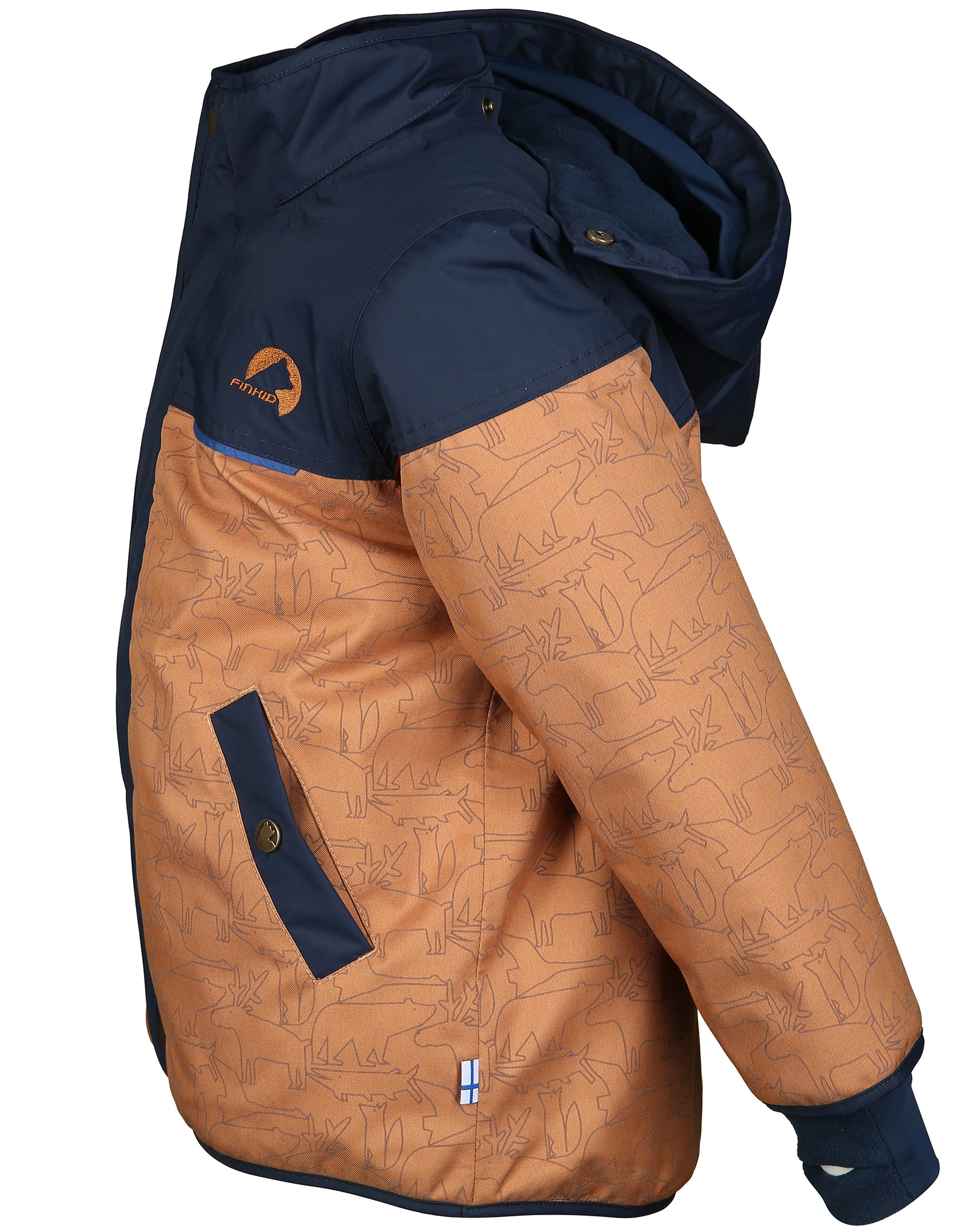 Winterjacke KOIRA ICE in almond/navy