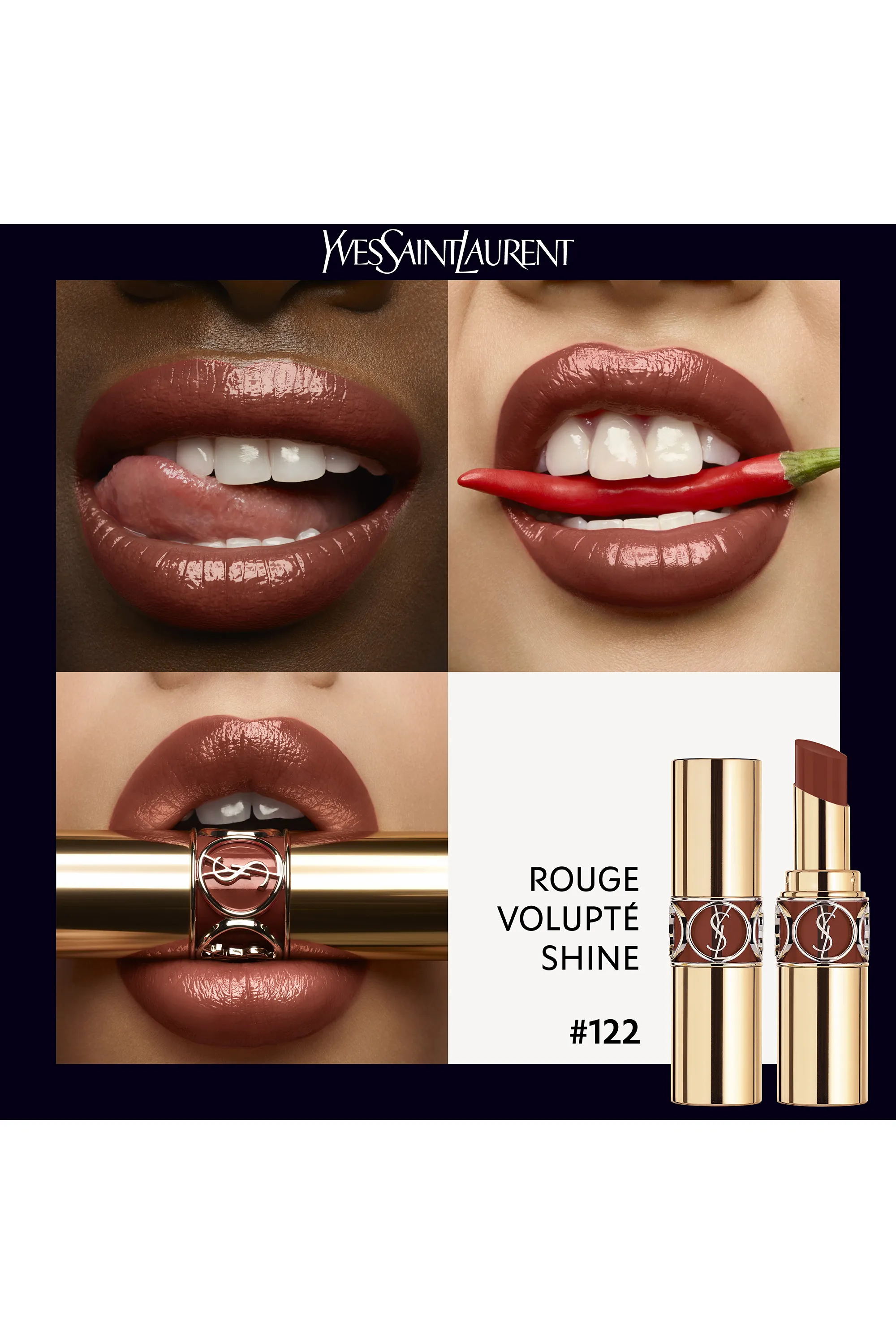 Yves Saint Laurent Rouge Volupté Shine-3.2 g