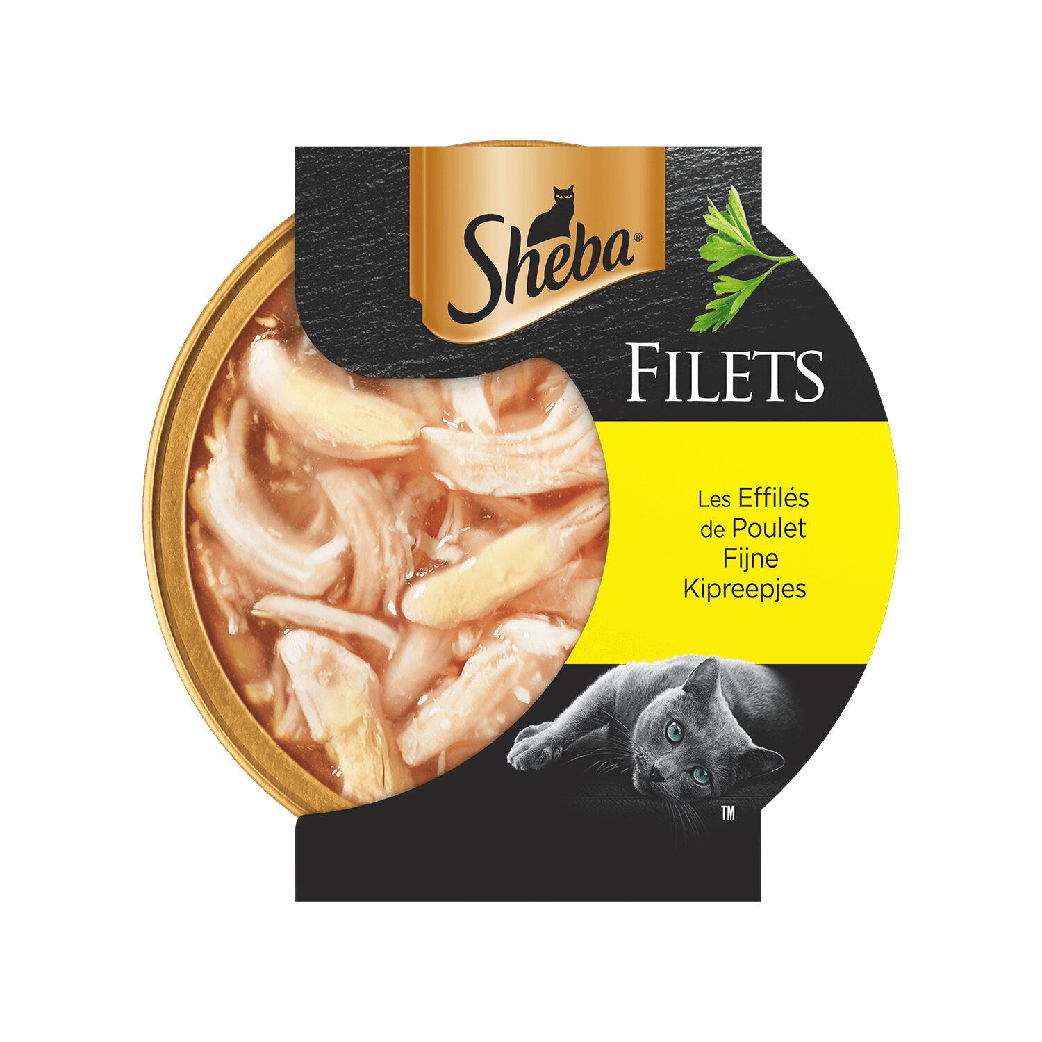 Sheba fijne kipreepjes in saus