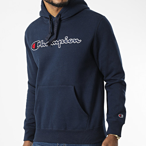 Sweat Capuche 217858 Bleu Marine