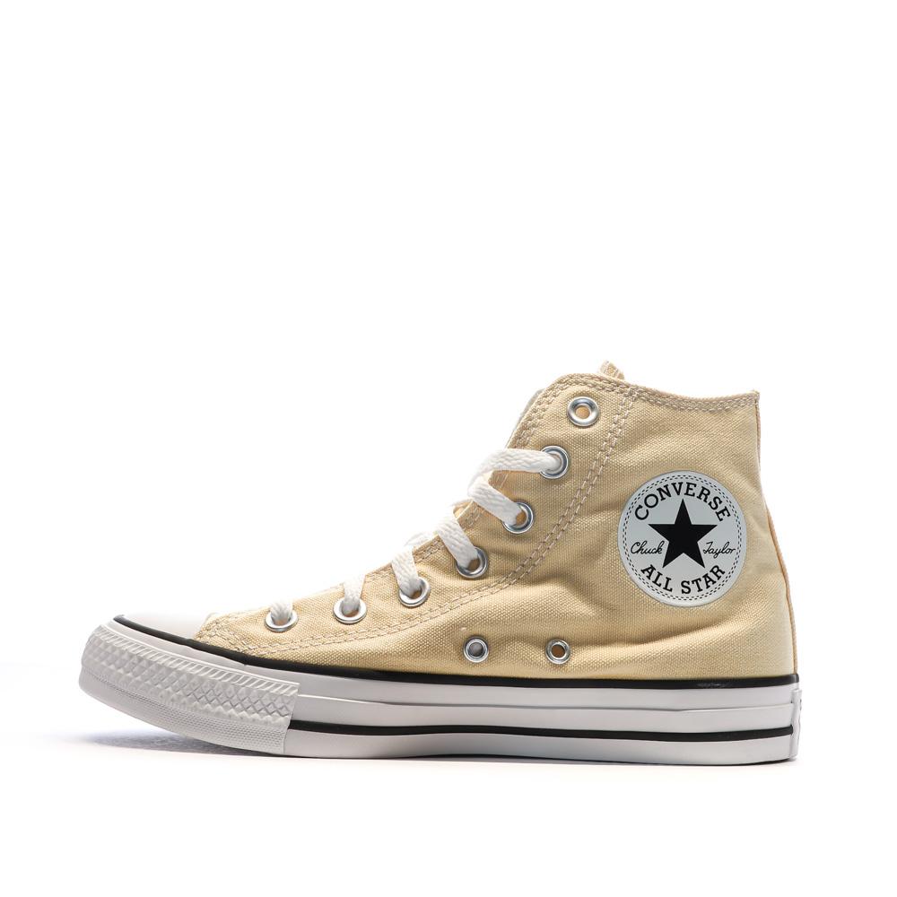 Converse Baskets Jaunes Mixte Converse Chuck Taylor All Star