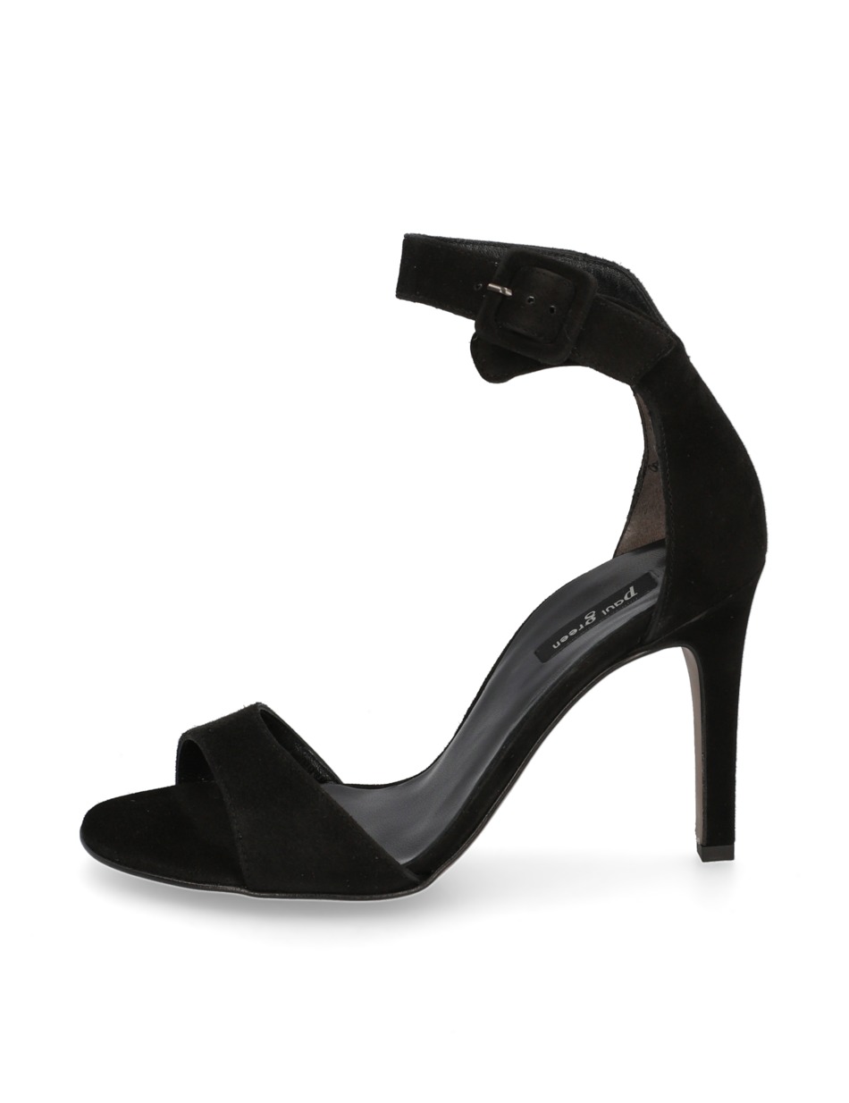 Veloursleder Sandale