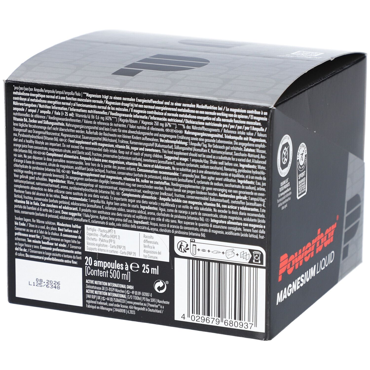 PowerBar Magnesium Liquid Citrus