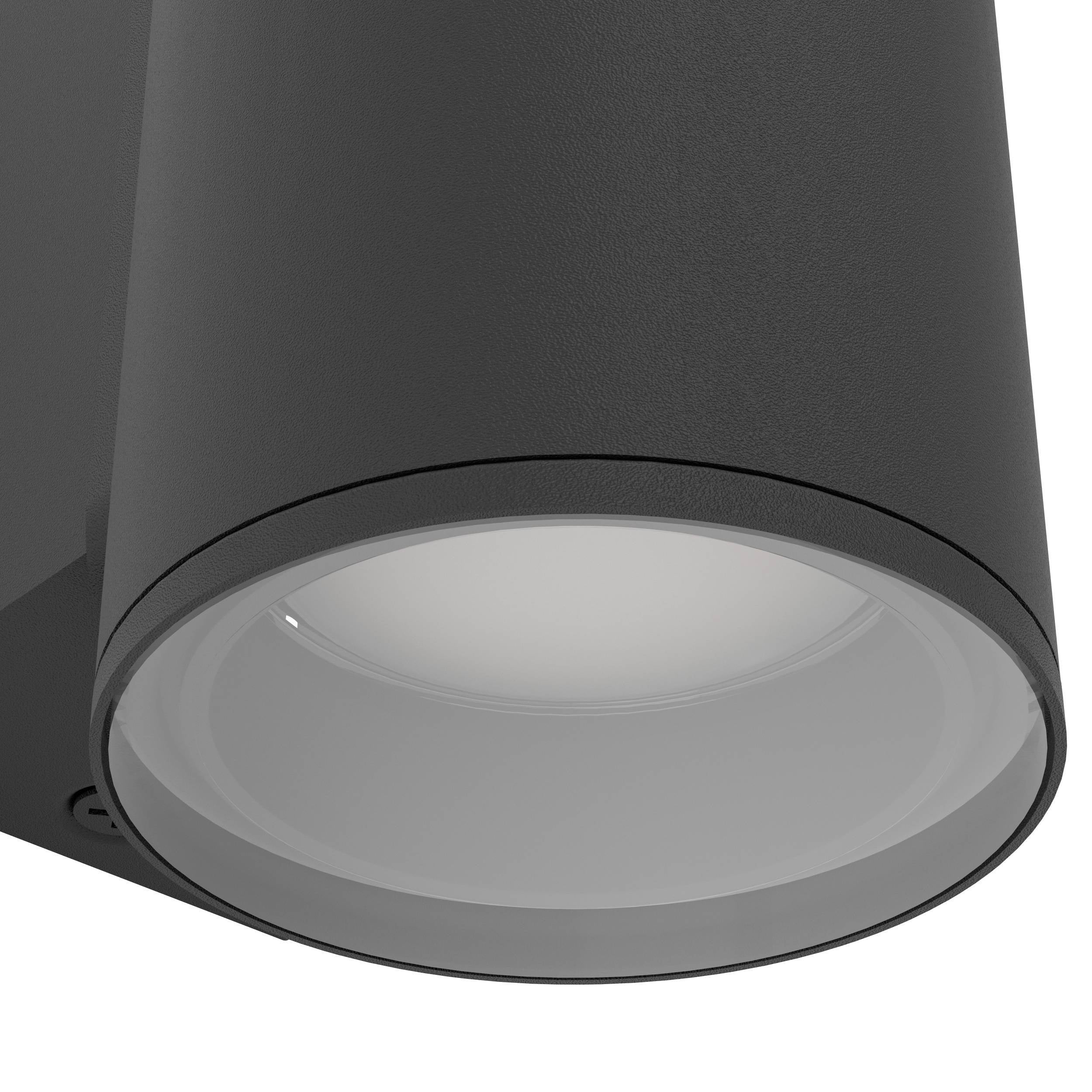 EGLO Izzalini Wandlamp - GU10 - 11,5 cm - Zwart