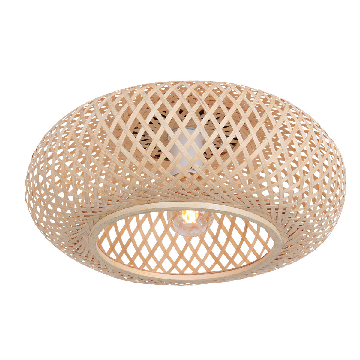 Anne Light & Home Plafondlamp Maze Bruin Ã 40cm 3128BE