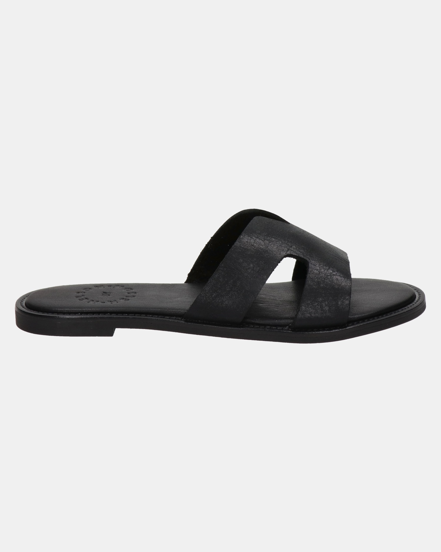 Nelson Slippers  - zwart