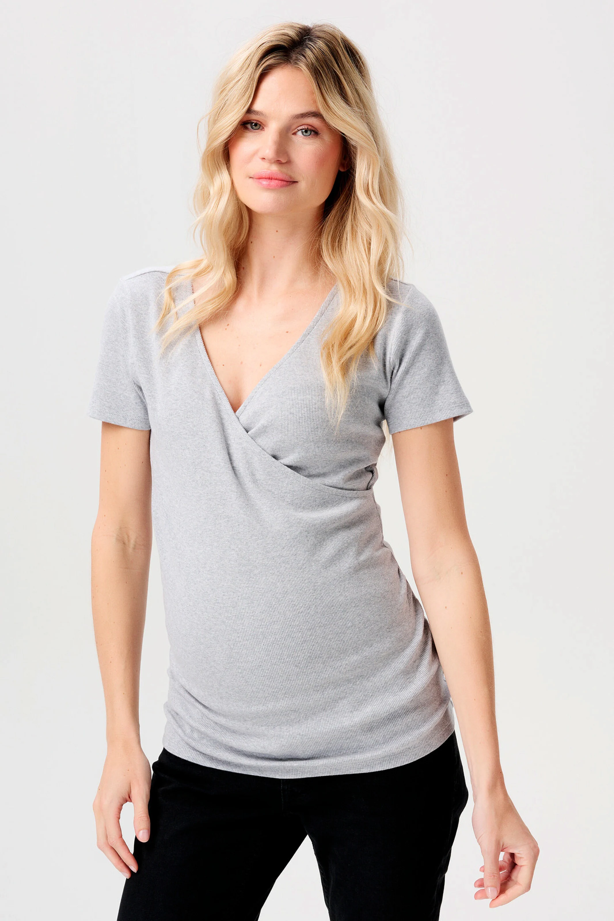 Noppies Still t-shirt Sanson Grey Melange