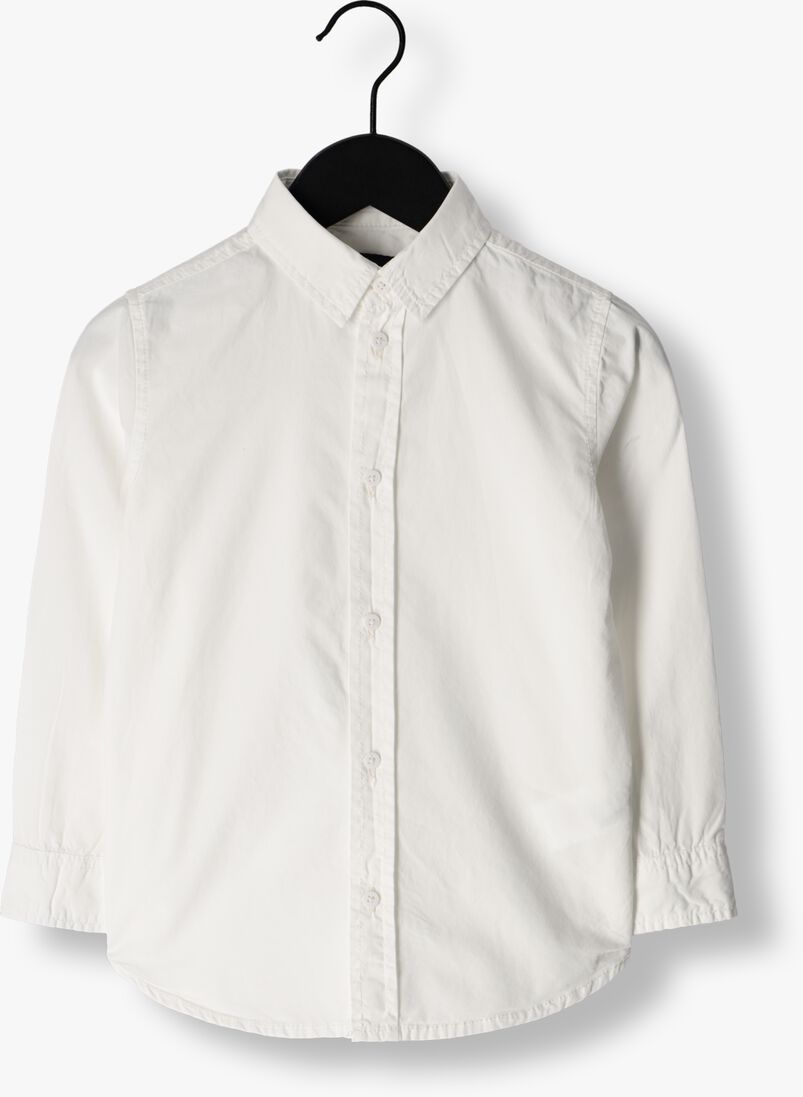 SEVENONESEVEN witte sevenoneseven casual overhemd linnen look shirt
