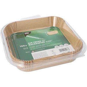 Papier sulfurisé prédécoupé, carré/rectangulaire - Lot de 100