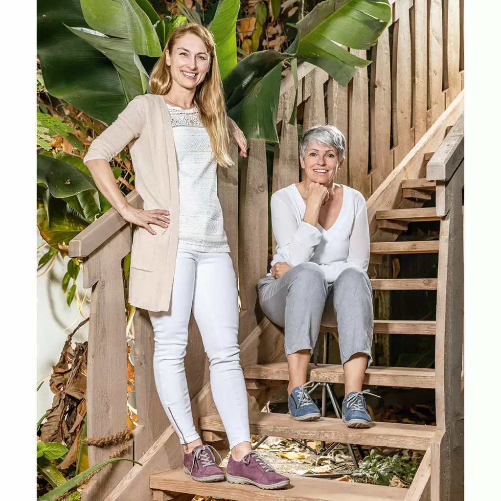 DAMEN - Schnürschuh MAXIMA aqua