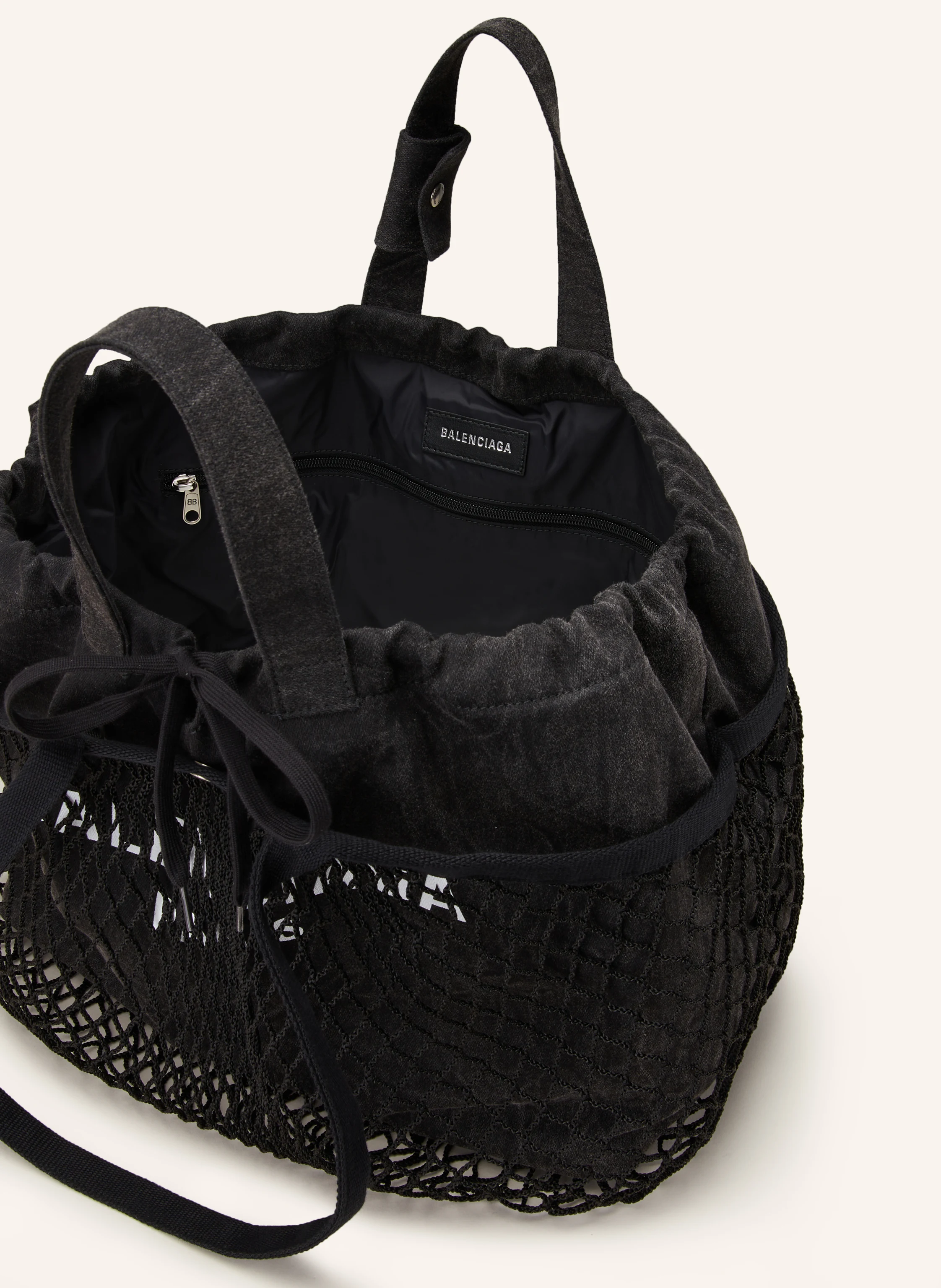 BALENCIAGA 2-in-1-Shopper mit Pouch